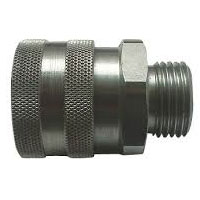 Quick coupling ½” BSP M